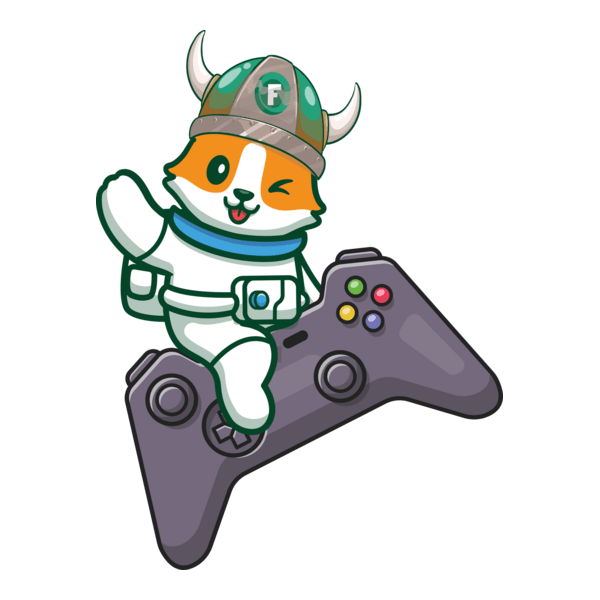 SafeFloki (SFK) Logo PNG Vector