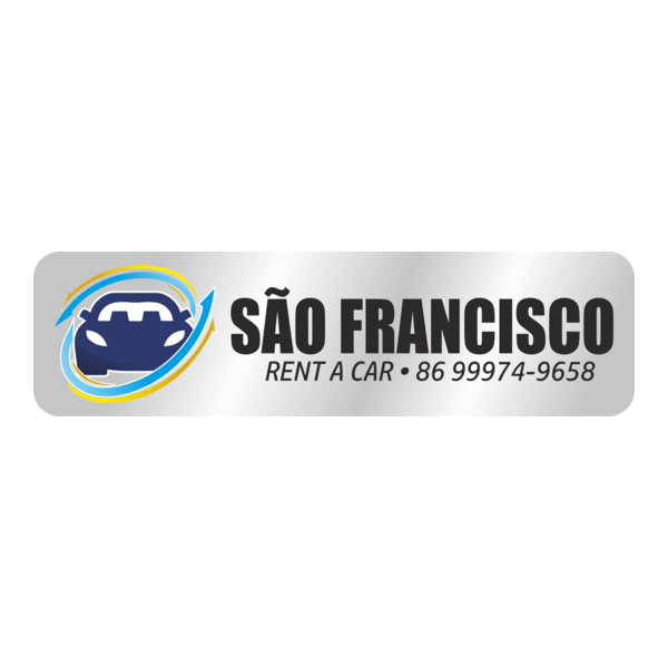 SÃO FRANCISCO RENT A CAR Logo PNG Vector