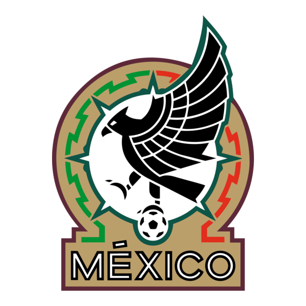 Shield of the Mexican Soccer Team Logo PNG Vector