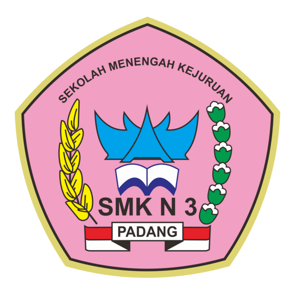 SMK N 3 Padang Logo PNG Vector