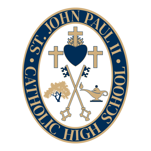 St. John Paul II Catholic High School Logo PNG Vector