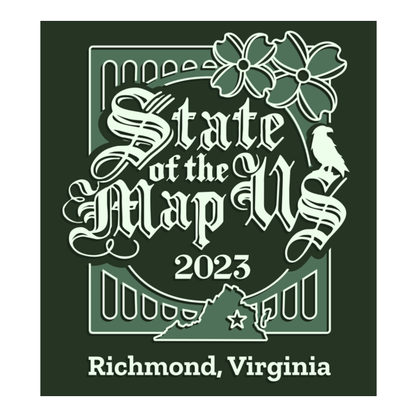 State of the Map US 2023 Logo PNG Vector