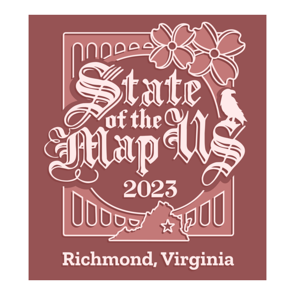 State of the Map US 2023 Logo PNG Vector