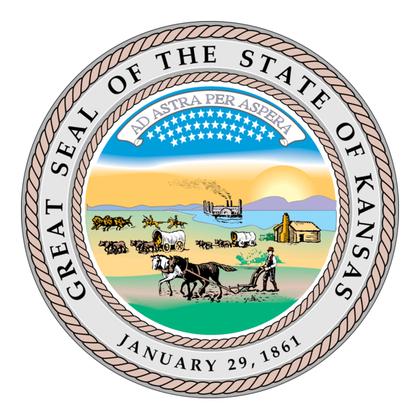 State Seal of Kansas Logo PNG Vector