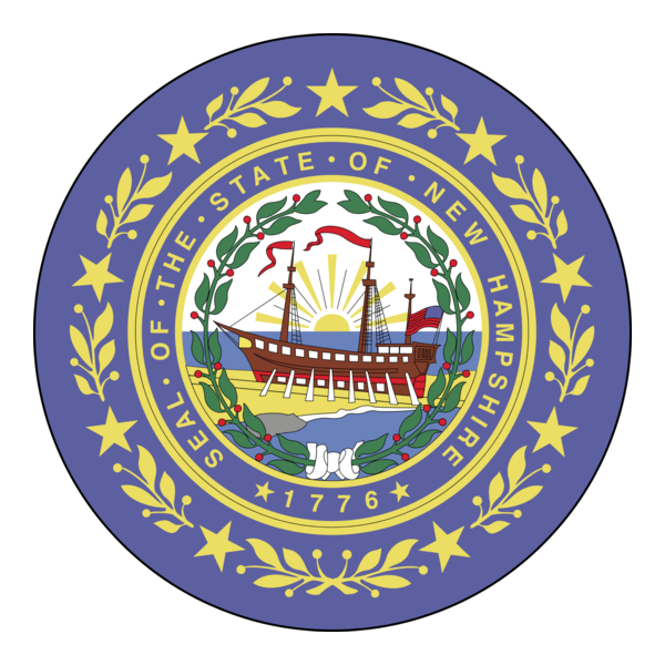 State seal of New Hampshire Logo PNG Vector
