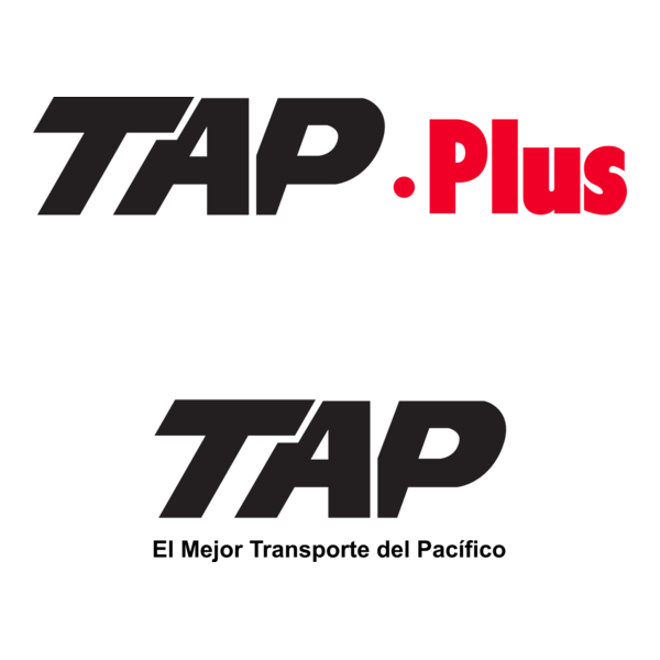 TAP - TAP PLUS: El mejor transporte del pacífico Logo PNG Vector