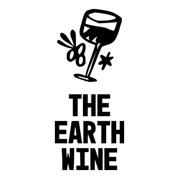 The Earth Wine Logo PNG Vector