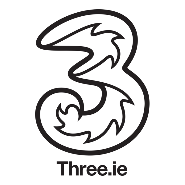 Three Ireland Logo PNG Vector