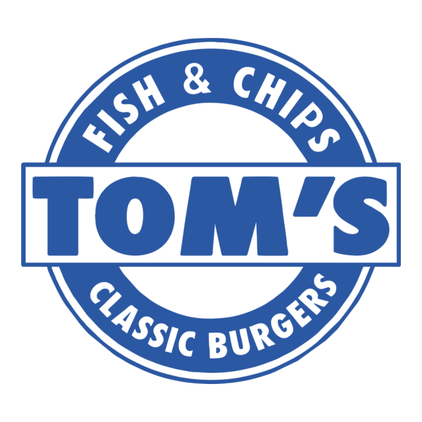 Tom's Fish & Chips Logo PNG Vector