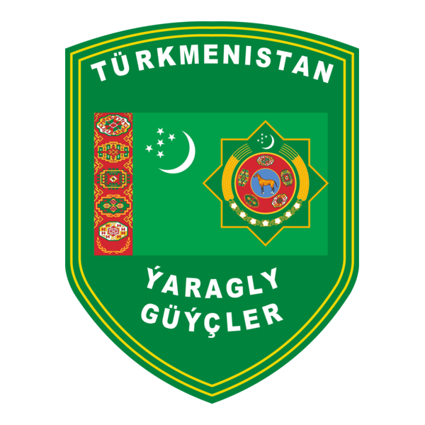 Turkmenistan Armed Forces Logo PNG Vector