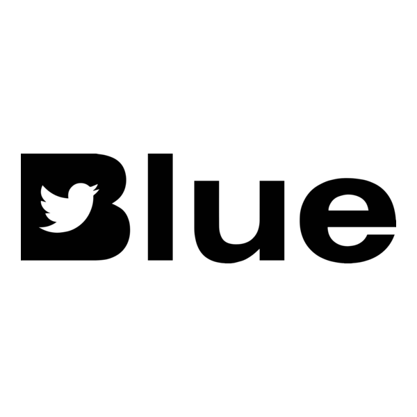 Twitter Blue Subscriber Logo PNG Vector