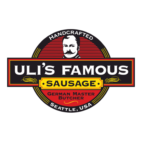Uli's Famous Sausage Logo PNG Vector