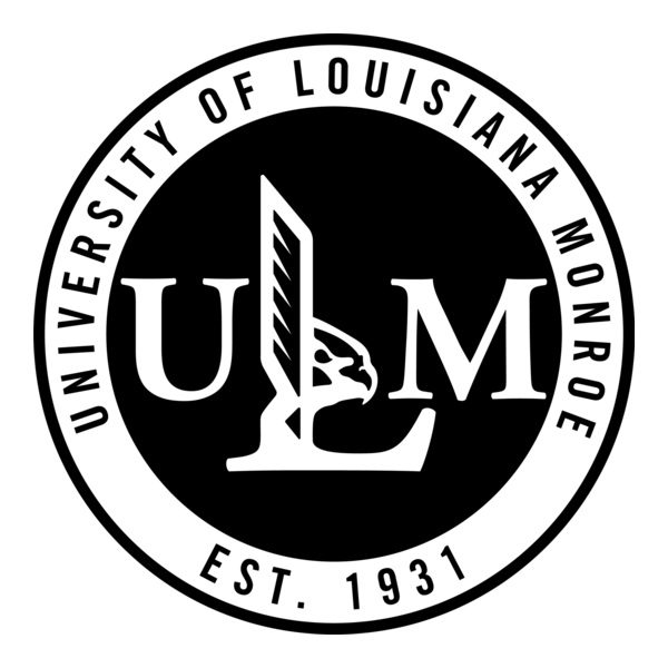 University of Louisiana Monreo Logo PNG Vector