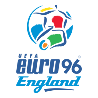 1996 UEFA European Football Championship Logo PNG Vector