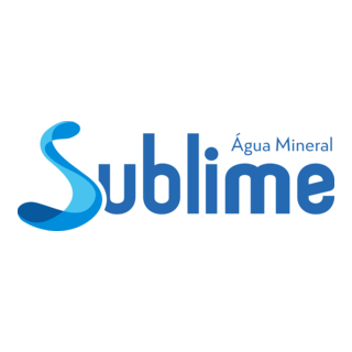 Água Mineral Sublime Logo PNG Vector