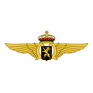 Air Component Belgian Air Force Logo PNG Vector