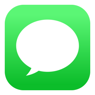 Apple iMessage Logo PNG Vector