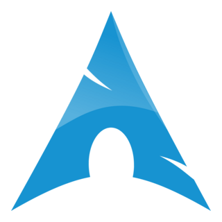 Arch Linux Logo PNG Vector