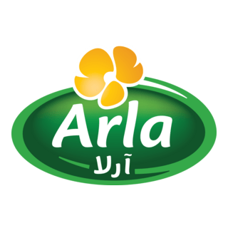 Arla with Arabic Logo PNG Vector