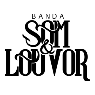 Banda Som e Louvor Logo PNG Vector