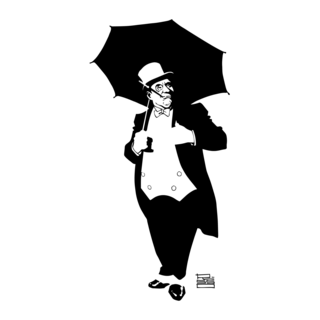 Batman - The Penguin Risso Logo PNG Vector