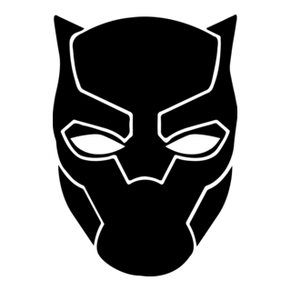 Black Panther Logo PNG Vector