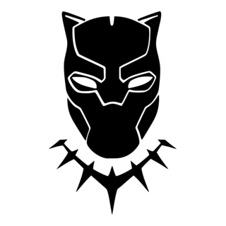 Black Panther Logo PNG Vector