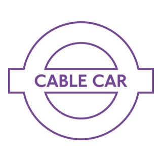 Cable Car Logo PNG Vector