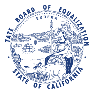 California State Board of Equalization Seal Logo PNG Vector