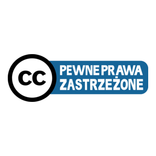 CC Pewne Prawa Zastrzeżone Logo PNG Vector