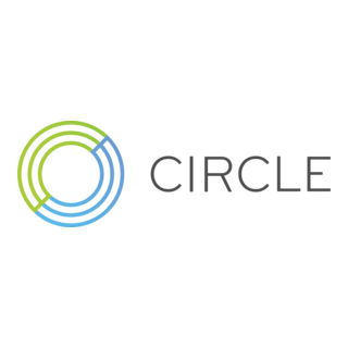 Circle Coin Logo PNG Vector