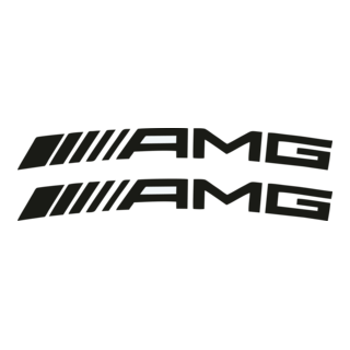 CURVED AMG Logo PNG Vector