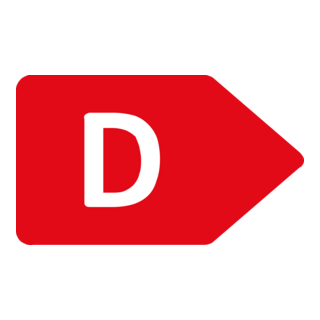 D Energy Symbol Logo PNG Vector