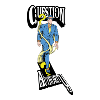 DC Comics The Question - Ditko Logo PNG Vector