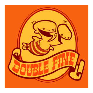 Double Fine Logo PNG Vector