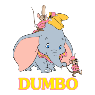 Dumbo and Timothy Logo PNG Vector