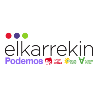 Elkarrekin Podemos Logo PNG Vector