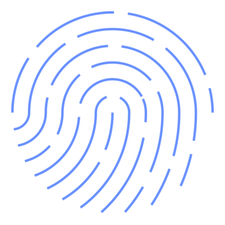 fingerprint Logo PNG Vector