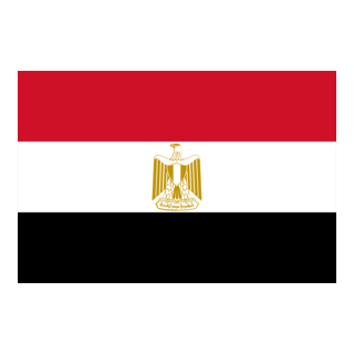 Flag of Egypt Logo PNG Vector