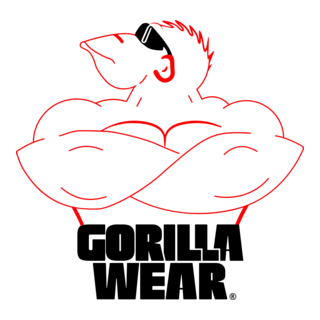 Gorilla Wear Logo PNG Vector