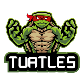 Ilustração Turtles Logo PNG Vector