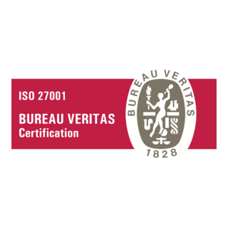 ISO 27001 Bureau Veritas Certification Logo PNG Vector