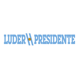 Luder Presidente Logo PNG Vector