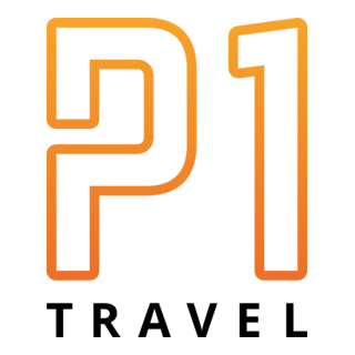 P1 Travel Logo PNG Vector