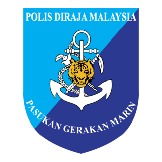 Pasukan Gerakan Marin Malaysia Logo PNG Vector
