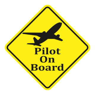 Pilot On Board Logo PNG Vector