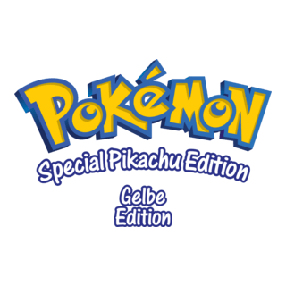 Pokémon Gelbe Edition Logo PNG Vector