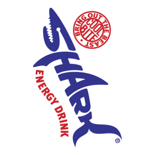 Shark Energy Drink Logo PNG Vector
