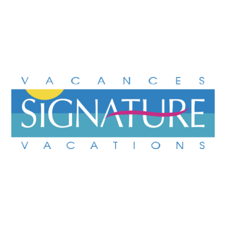 Signature Vacations Logo PNG Vector