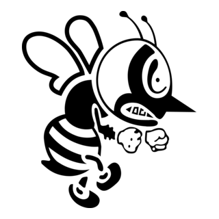 St Ambrose Fighting Bee Logo PNG Vector